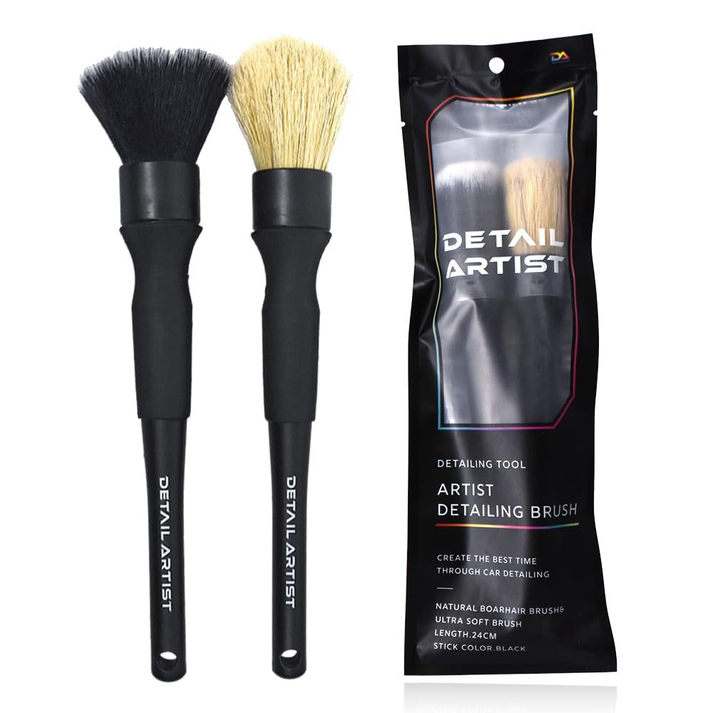 Amazon.co.jp: 【DETAILARTIST】ARTIST DETAILING BRUSH『毛質の違う2